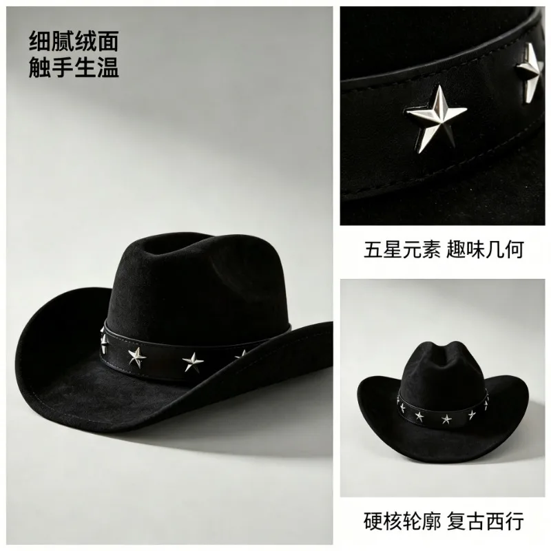 Women Hot Sale Wide Brim Cowbo - Fedora Hat Wool review and price