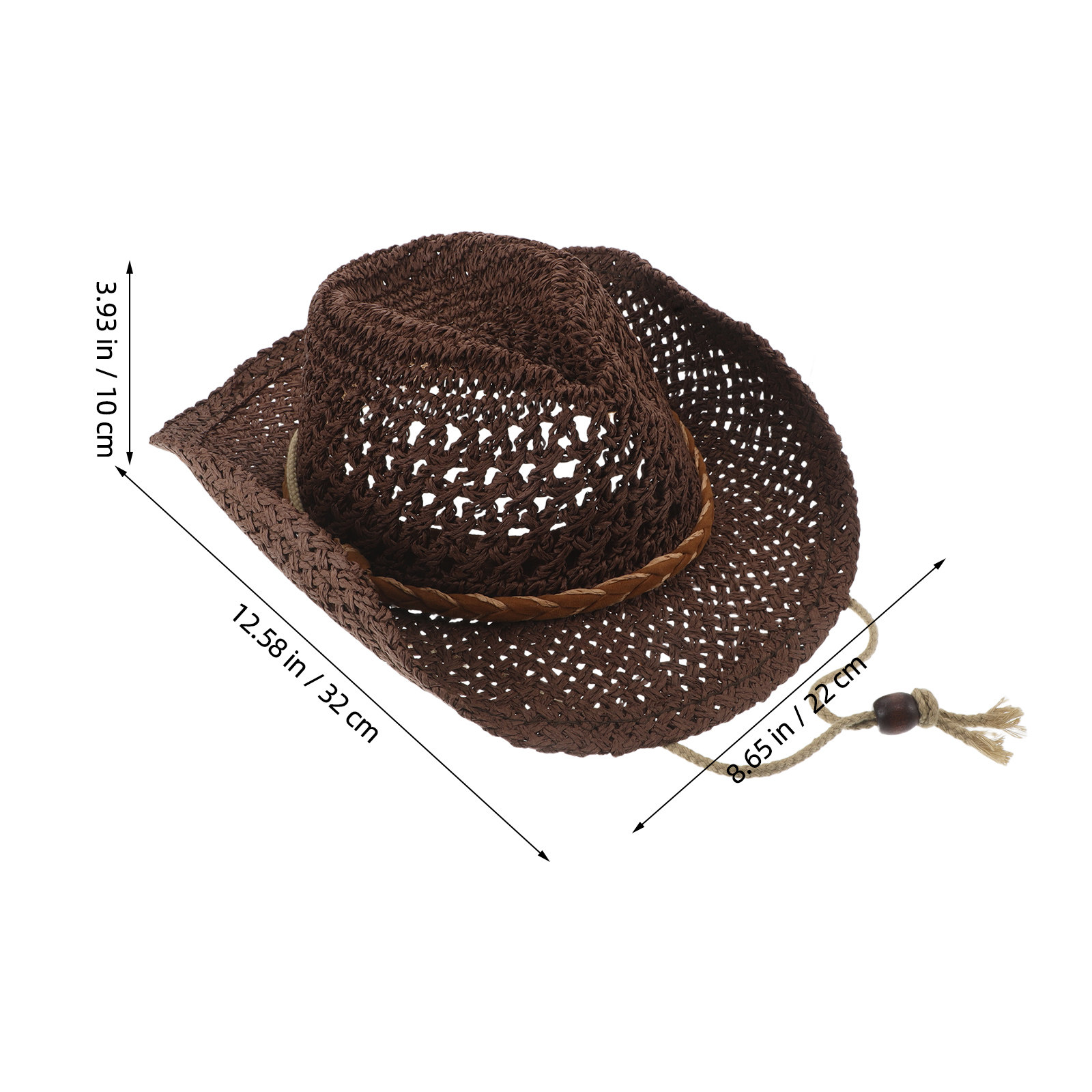 Kids Straw Cowboy Hat Western  - Sun Hat Wide Brim review and price