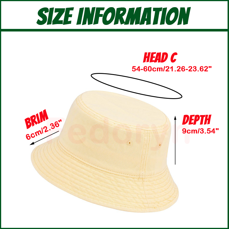 Fedoryn Customized Fishermen's - Bucket Hat Cotton review and price