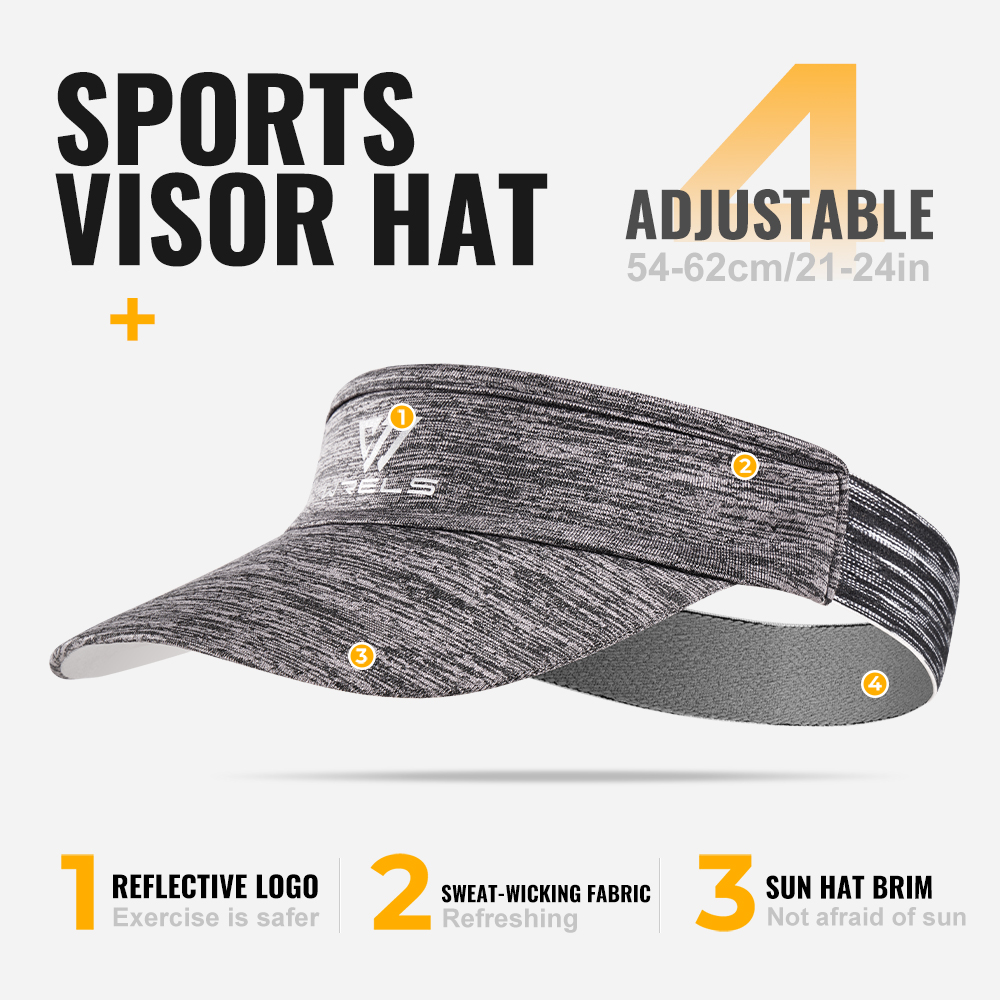 WRELS Sports Sun Visor Hats Br - Running Cap Lightweight review and price