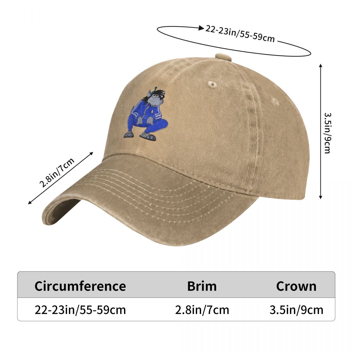 Washed Men's Baseball Cap Trac - Golf Cap Dad review and price